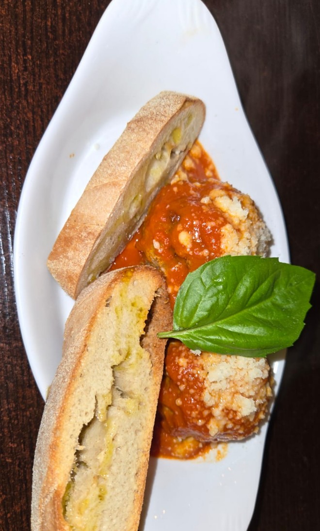 STUFFED ITALIAN MEATBALLS