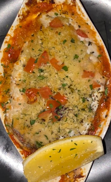 BARRAMUNDI ALLA MESSINESE